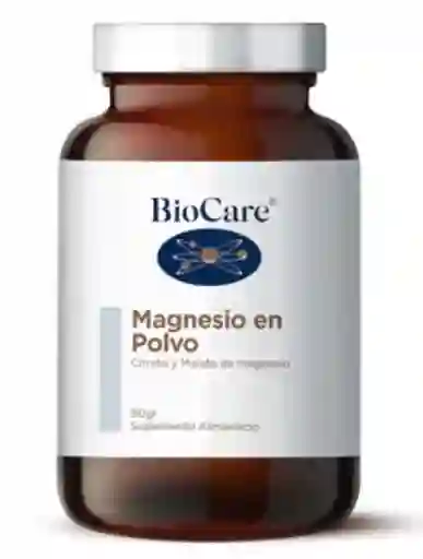 Biocare - Magnesio En Polvo 90g - Suplemento Keto