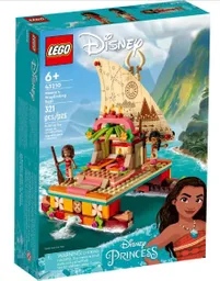 Lego Disney Barco Aventurero De Moana 321 Piezas 43210