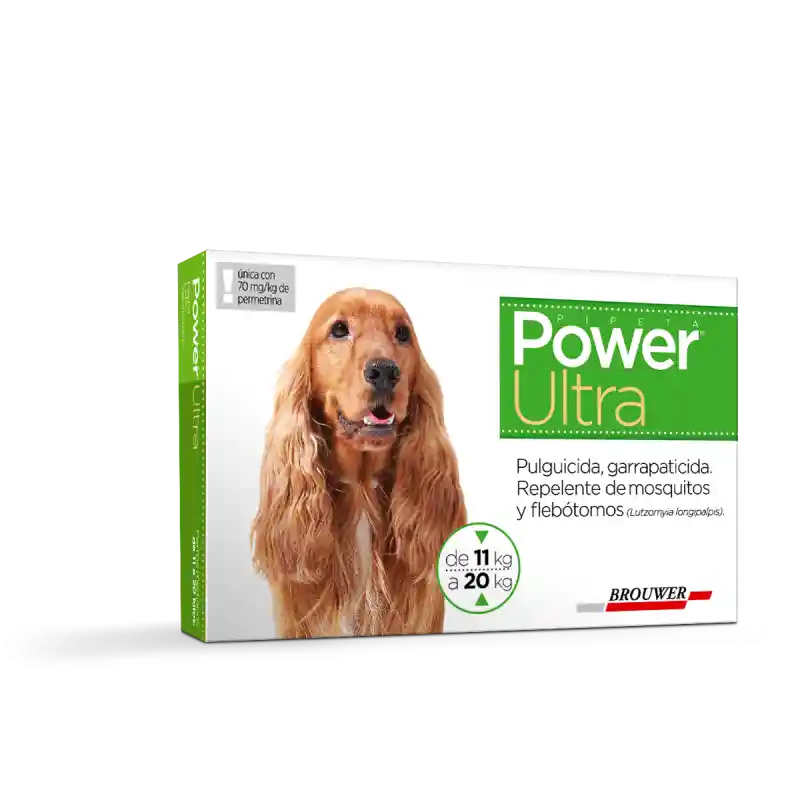 Power Ultra Pipeta Para Perros 11- 20 Kgs