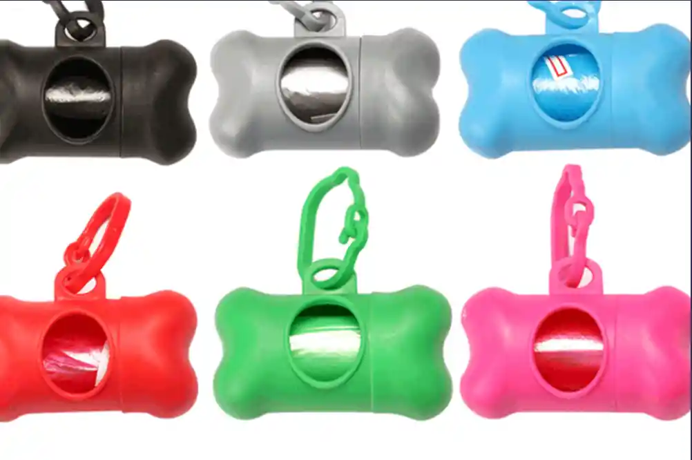 Dispensador Bolsas Perro Azul