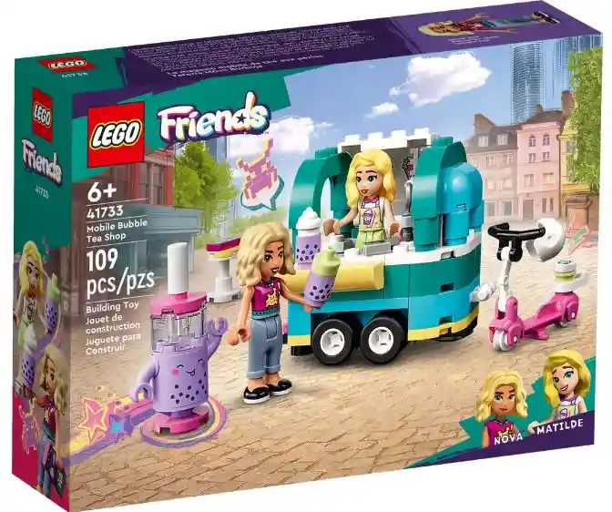 Lego Friends Tetería Móvil Burbuja 109 Piezas 41733