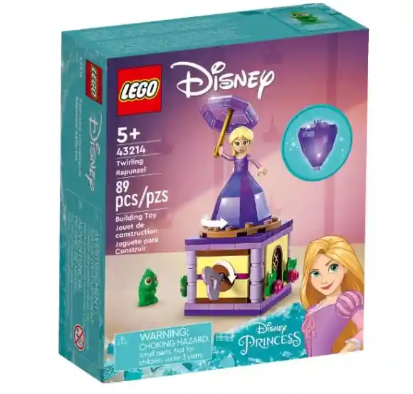 Lego Disney Rapunzel Bailarina 89 Piezas 43214