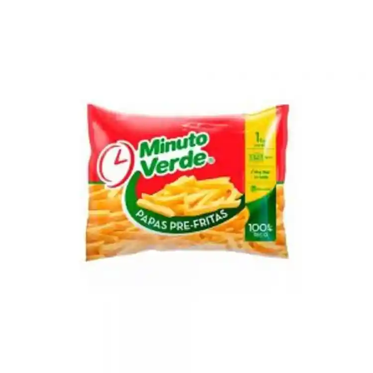 Papas Prefritas Minuto Verde 1k