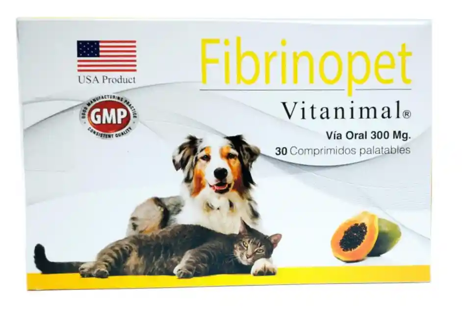 Fibrinopet 30 Comprimidos Vitanimal