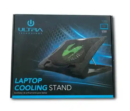 Base Para Notebook Ultra Con Ventilador De Enfriamiento