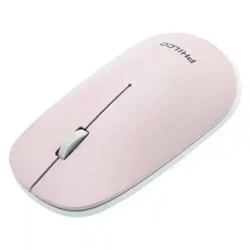 Mouse Inalámbrico Philco Rosa