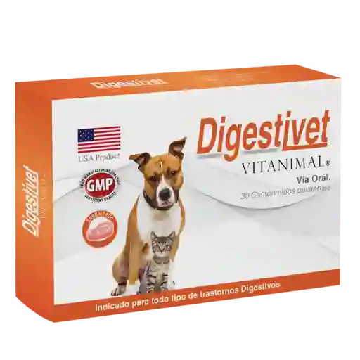 Digestivet 10 Comprimidos