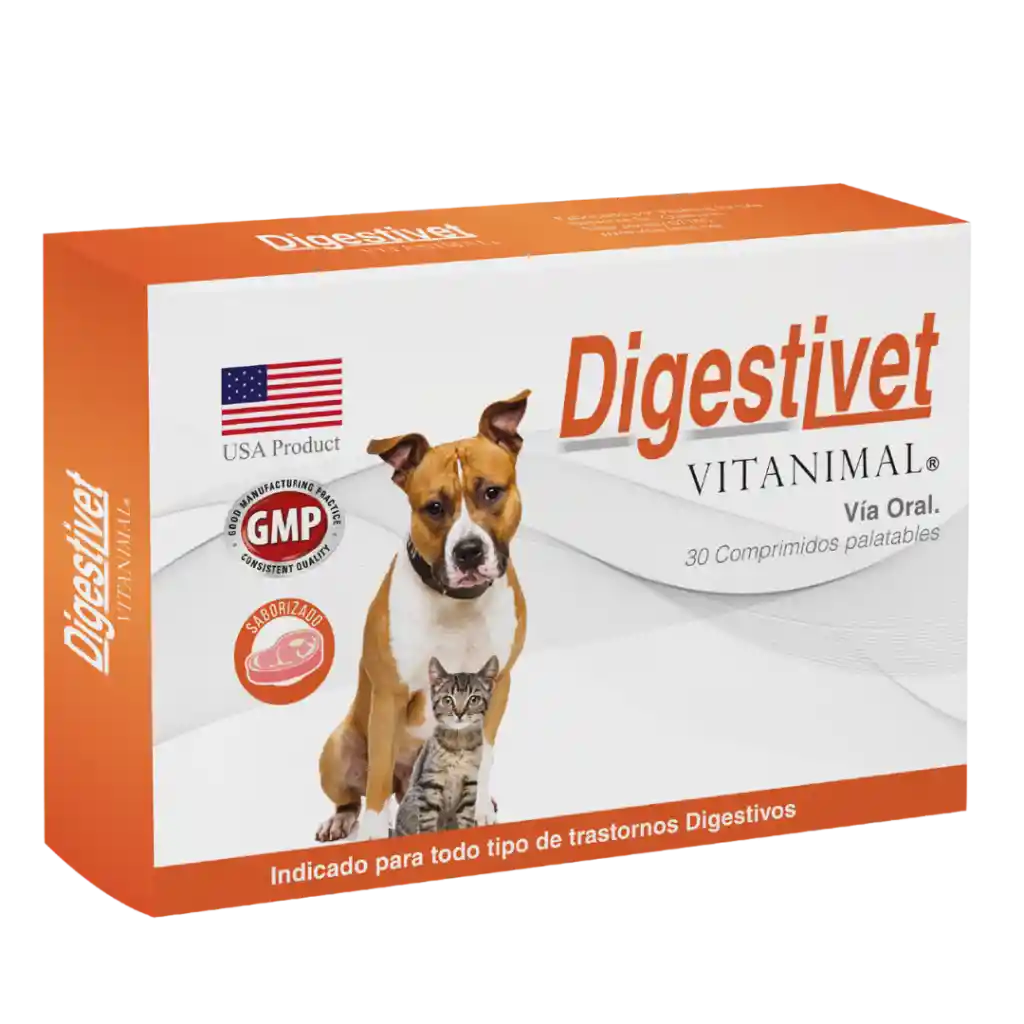 Digestivet 10 Comprimidos