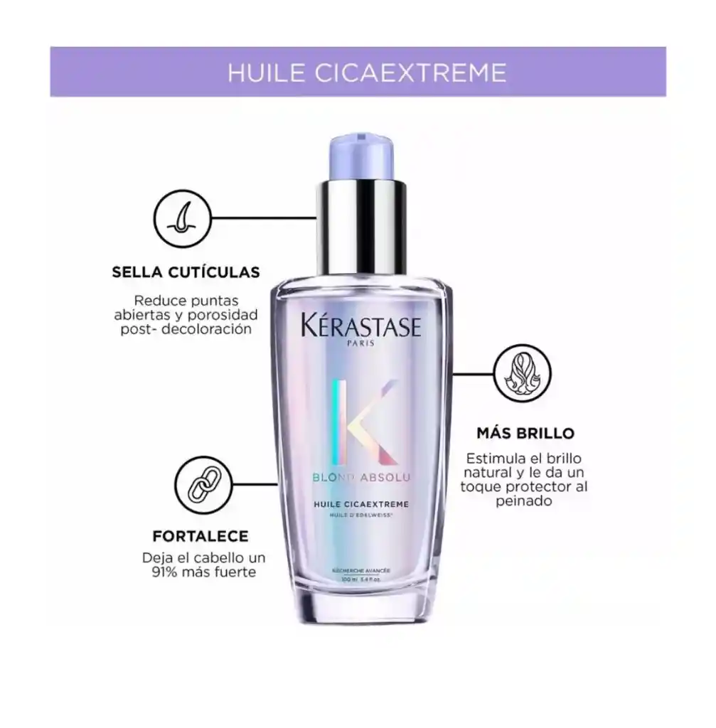 Aceite Kérastase Blond Absolu Huile Cicaextreme 100ml