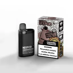 Vaporizador Desechable Nexpod Caramel Tobacco 5000 Puffs 5% - Wotofo