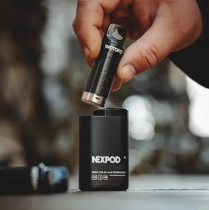 Vaporizador Desechable Nexpod Caramel Tobacco 5000 Puffs 5% - Wotofo