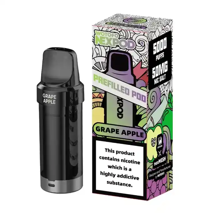 Nexpod Repuesto Refilled Pod 5000 Puffs Grape Apple - Wotofo