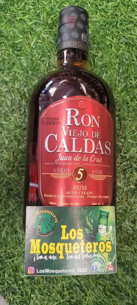 Ron Viejo De Caldas 5 Años 700 Cc