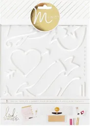 Minc Tracing Loveplantilla 6.5"x8.5" Esténcil Para Minc