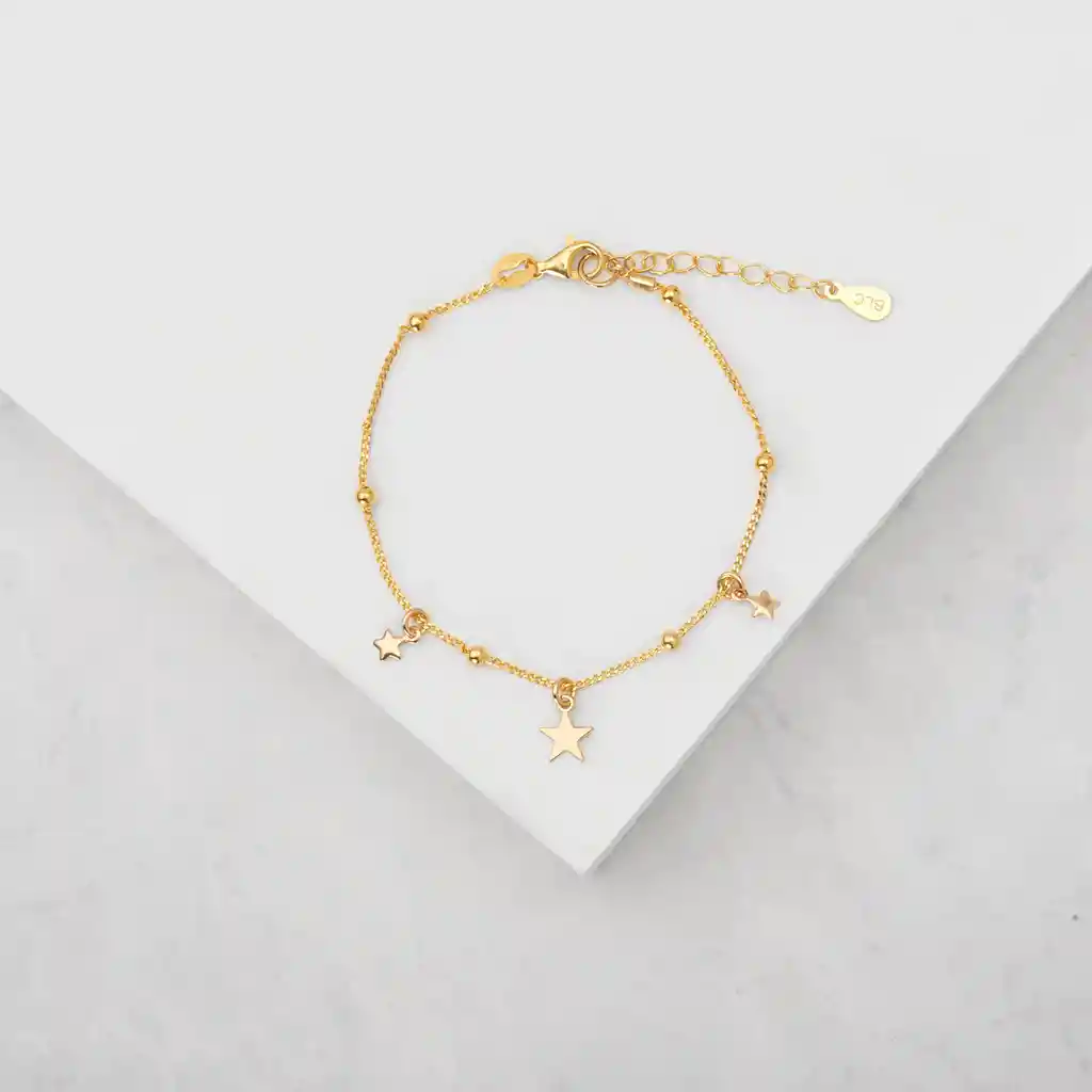 Pulsera Nudos Y Estrellas.