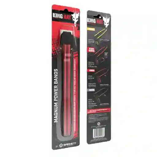 Elásticos Honda Barnett Magnum Rojo Goma 21gr 22cms