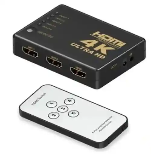 Switch Hdmi 4k 3x1 Splitter Video Alta Calidad Controlremoto