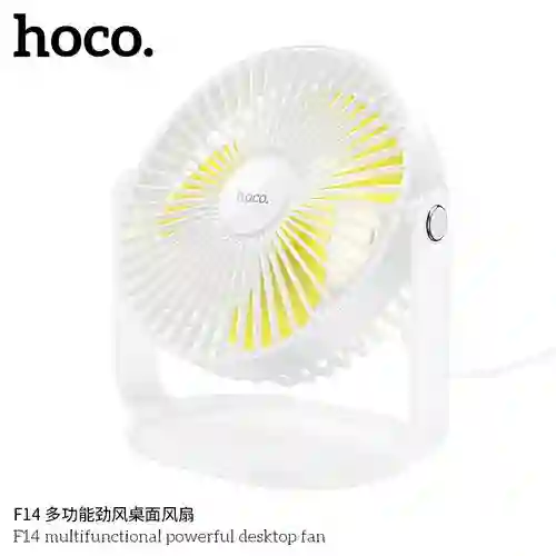 Ventilador Usb Multifuncional Hoco F14