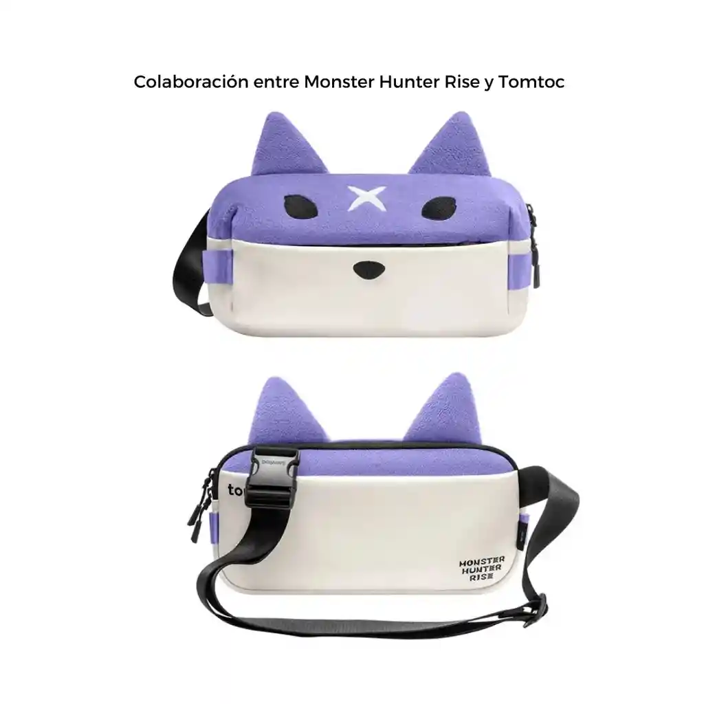 Tomtoc Bolso Sling Monster Hunter Rise Para Ns/ipad 8" - Palamute