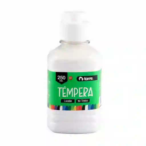 Tempera 250ml Blanca