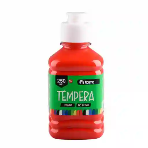 Tempera 250ml Roja