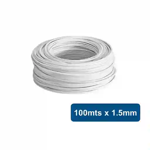 Cable Eva H07z1-k 100mts 1.5mm Blanco