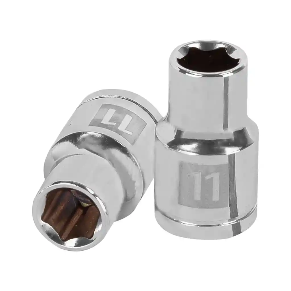 Dado Hexagonal Milimetrico Cuadrante 1/2" 11mm