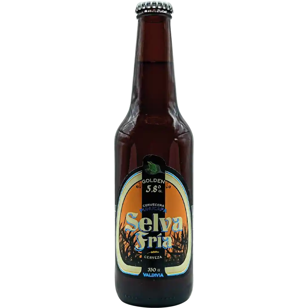 Cerveza Selva Fría Golden 5.8° G.l. 330cc