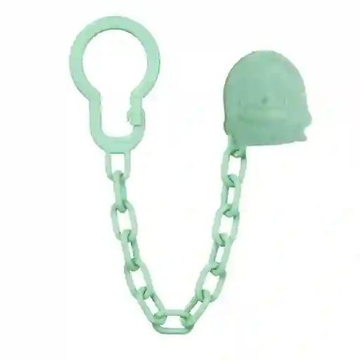 Porta Chupete Clip Platico Cadena A Bebe Afirma Tete (pinguino)