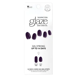 Uñas Dashing Diva Glaze Color -violet Geode
