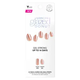 Uñas Dashing Diva Glaze Art -chocolate Glaze