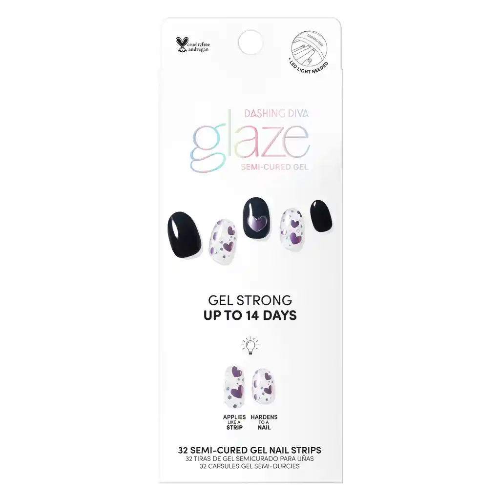 Uñas Dashing Diva Glaze Art -last Dance