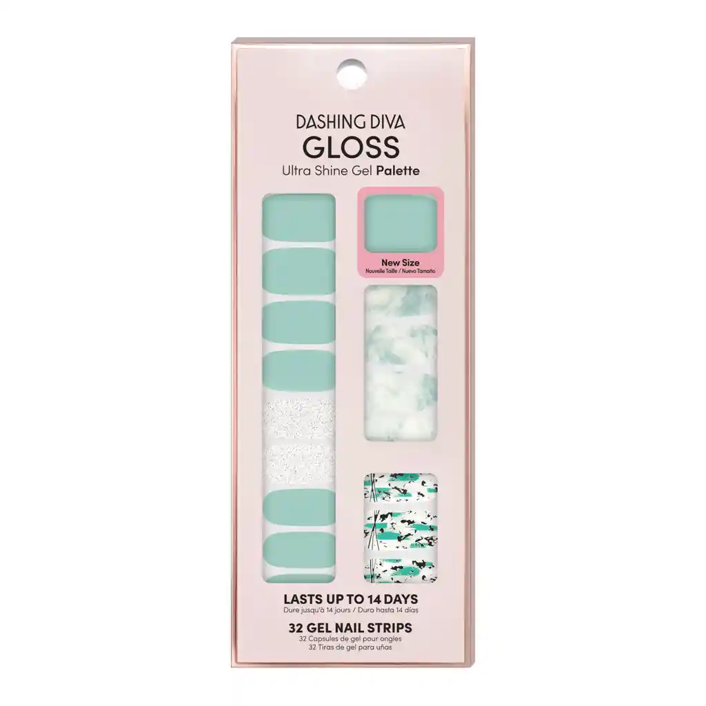 Uñas Dashing Diva Gloss -desert Quartz