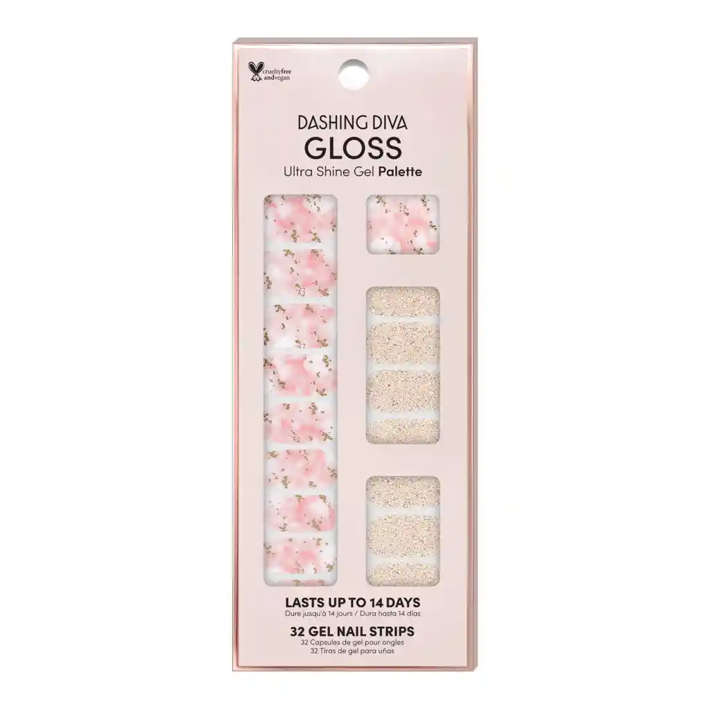 Uñas Dashing Diva Gloss -pristine Pearl