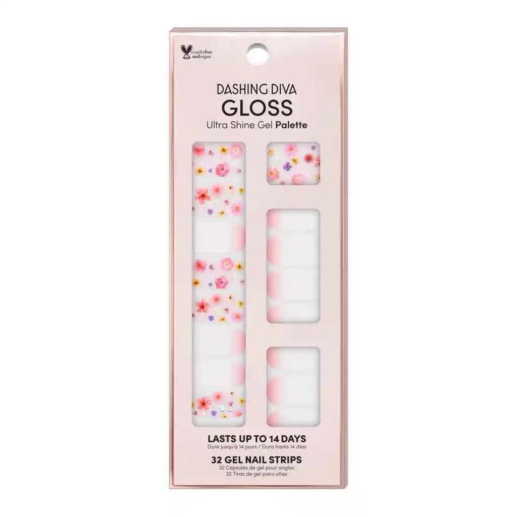 Uñas Dashing Diva Gloss -flower Crown