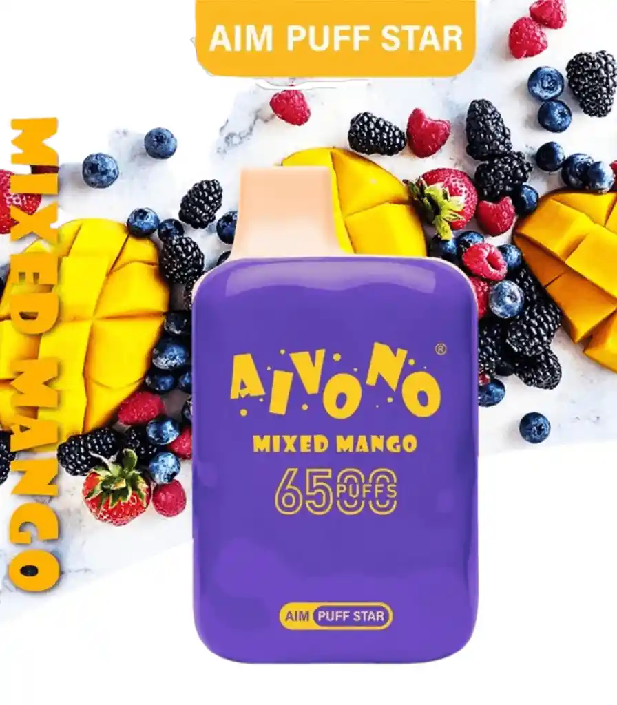 Vaporizador Aivono 6500 Puff 0% Mixed Mango