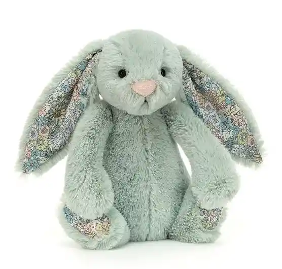 Jellycat Peluche Conejo Blossom Verde Sage Pequeño