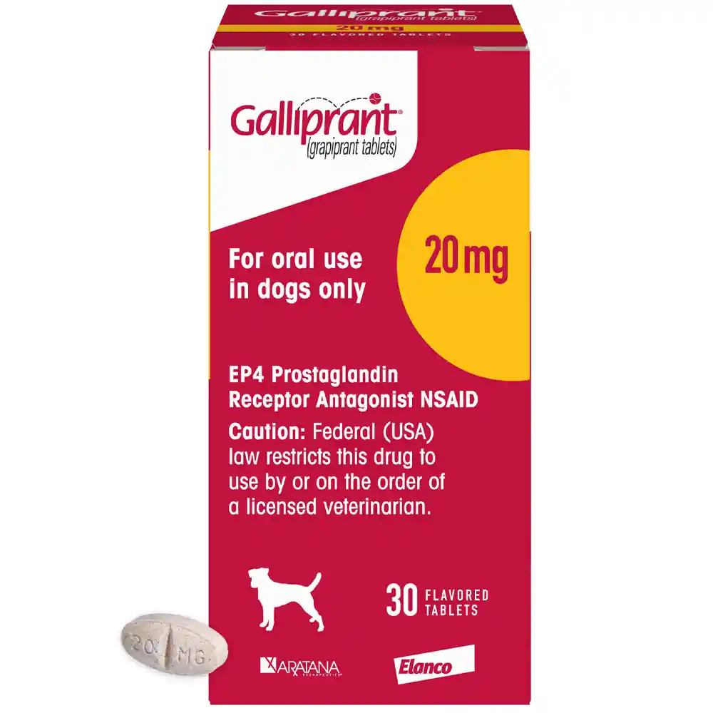 Galliprant 20mg - 30 Comprimidos