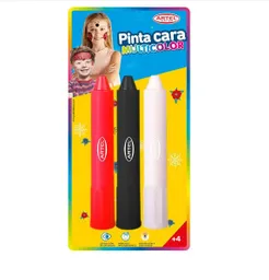 Pinta Cara Multicolor Red 3 Col