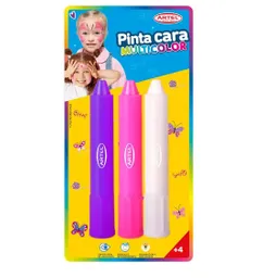 Pinta Cara Multicolor Pink 3 Col