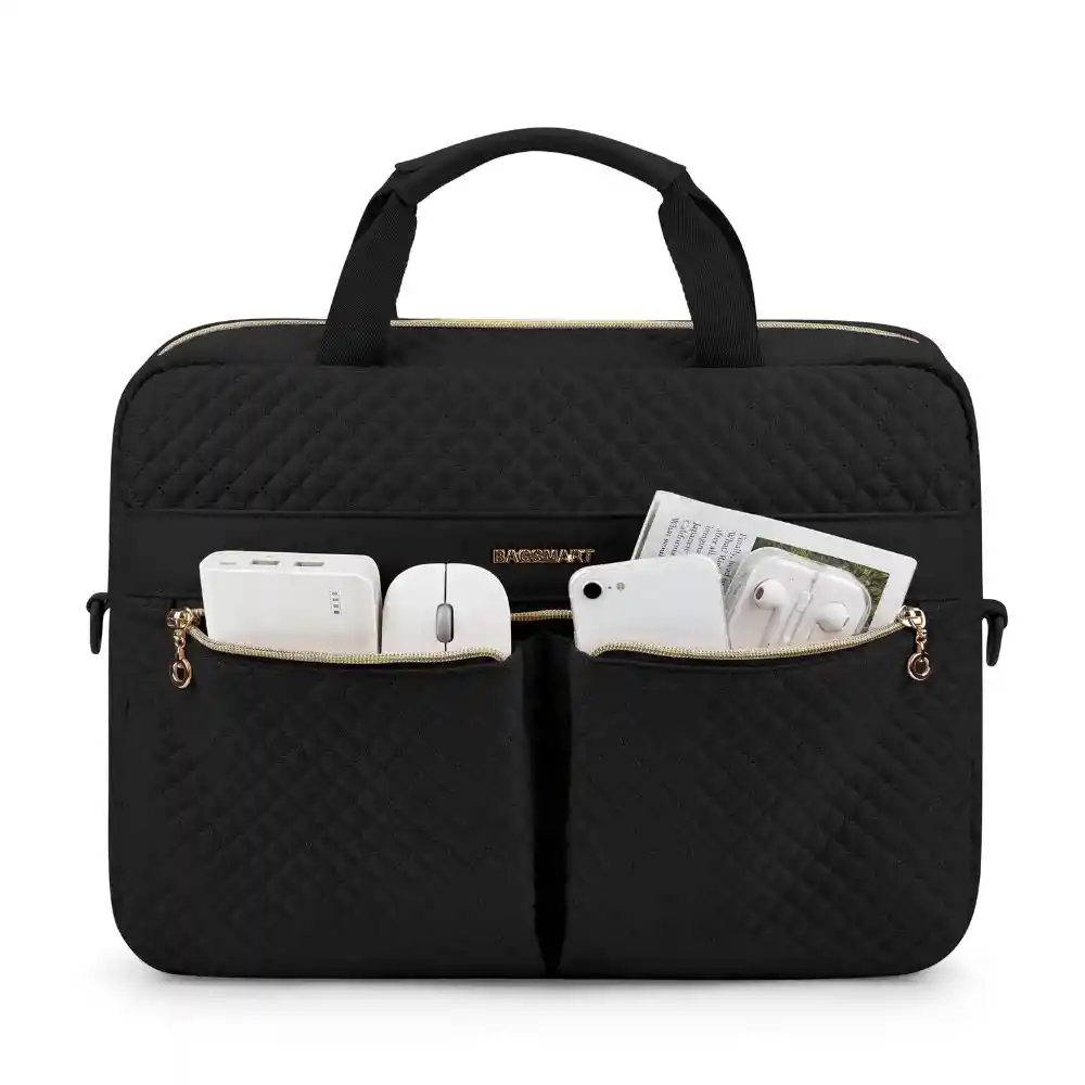 Bagsmart Maletín Grande Para Notebook De 15.6″