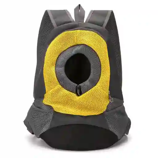 Mochila Paseo De Mascotas Bolso Viaje Perros (amarillo)