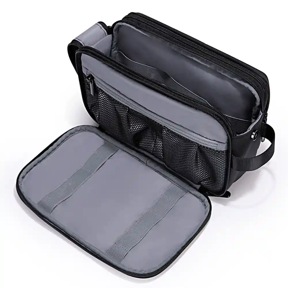 Bagsmart - Neceser De Aseo Para Hombres - Negro Lona