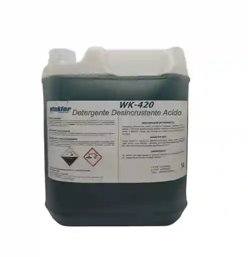 Desincrustante Acido. Env. 5l. Wk-420