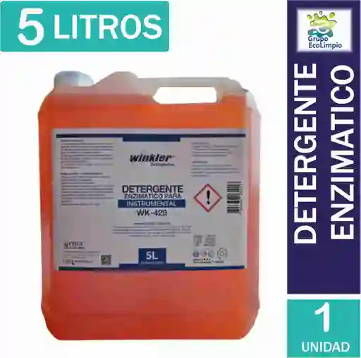 Detergente Liquido Enzimatico Para Instrumental Env. 5l