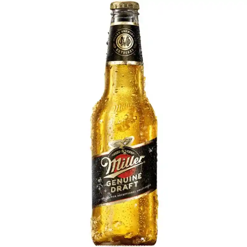 Cerveza Miller Genuine Draft Botella 12 Oz