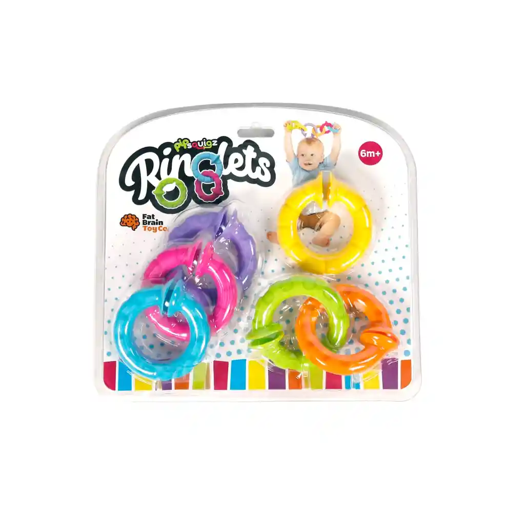 Anillos Mordedores Pipsquigz Ringlets