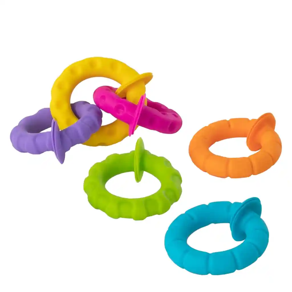 Anillos Mordedores Pipsquigz Ringlets