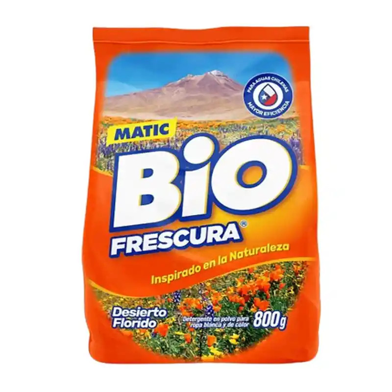 Detergente Polvo Bio Matic Naranjo