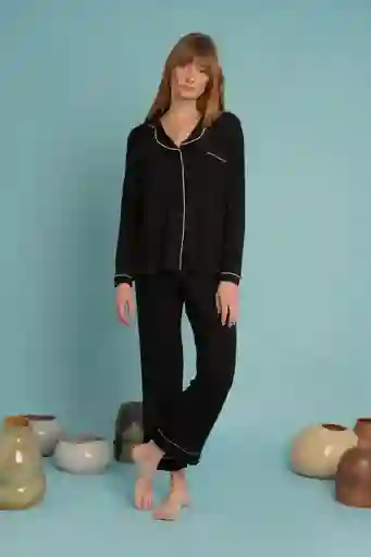 Pijama Olivia Negro M